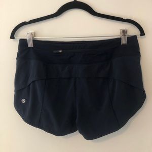 LULULEMON BLACK SPEED UP SHORT